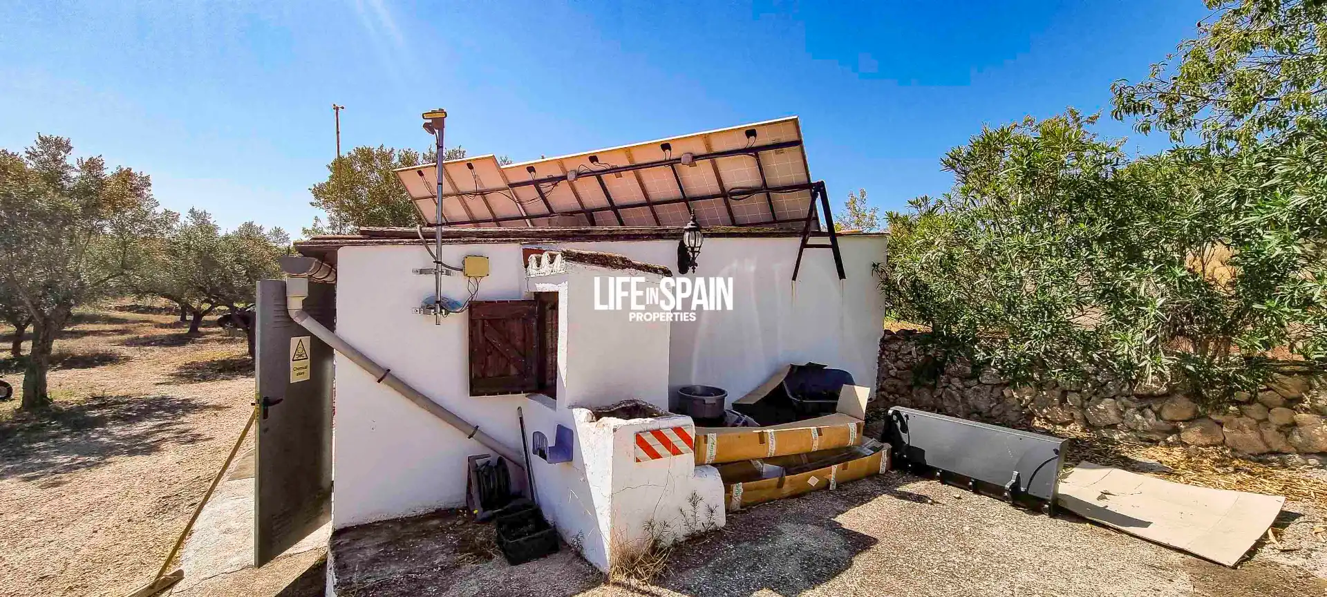 Vista exterior de Casa o chalet en venta en Ginestar con Calefacción, Jardín privado y Terraza