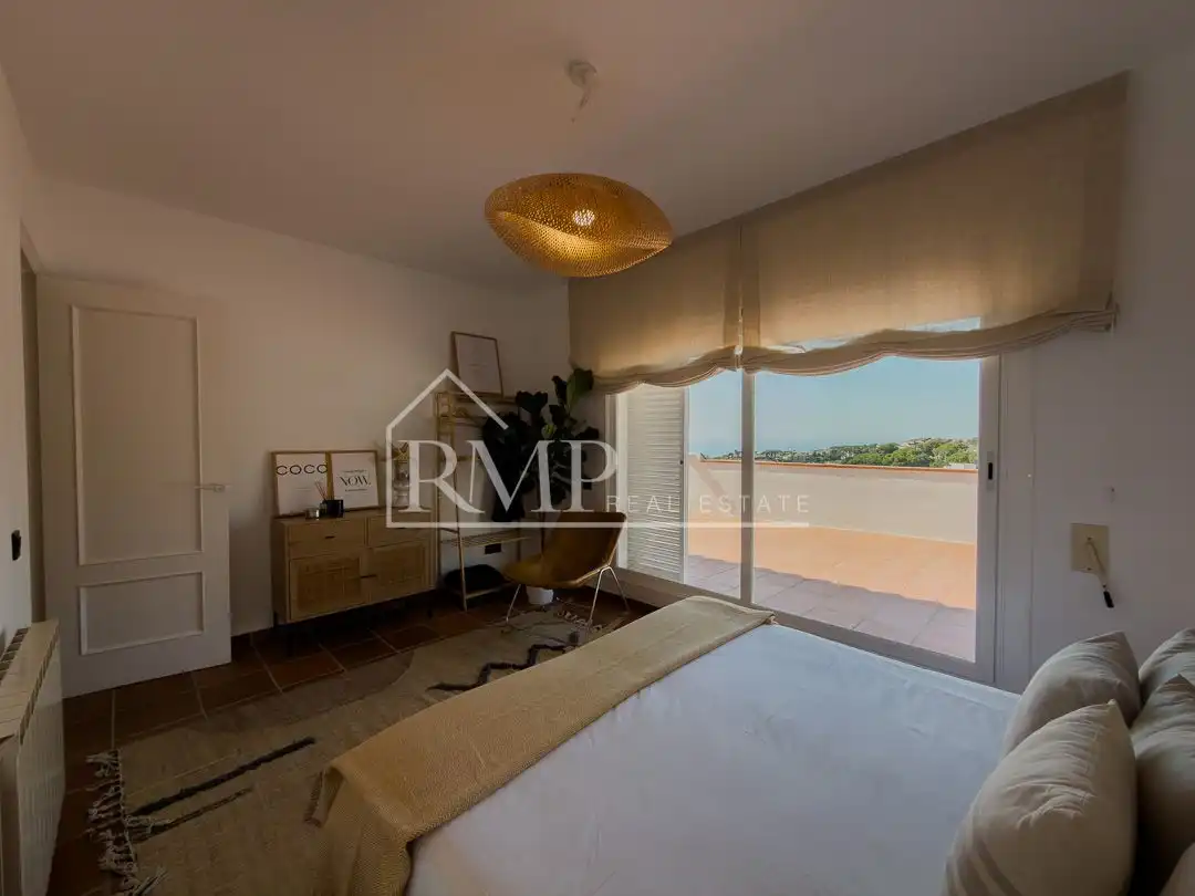 Bedroom of Detached homes for sale in Sant Andreu de Llavaneres  with Air Conditioner, Heating and Terrace