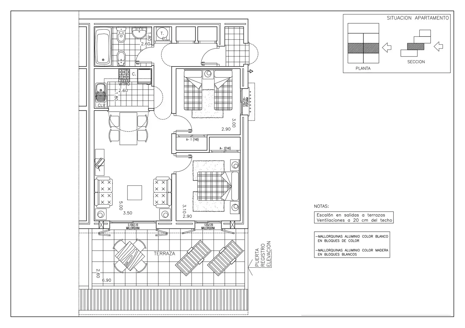 Apartamento en venta en Benitachell / El Poble Nou de Benitatxell con Aire acondicionado, Calefacción y Terraza