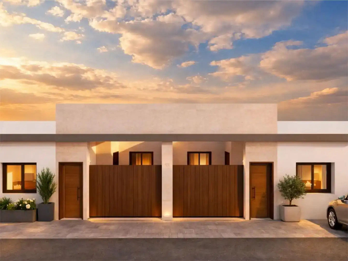 Vista exterior de Casa adosada en venta en Las Torres de Cotillas, Murcia