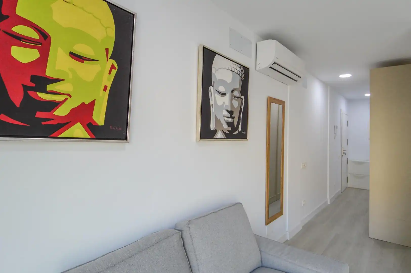 Sala d'estar de Estudi en venda en Mogán amb Aire condicionat i Moblat