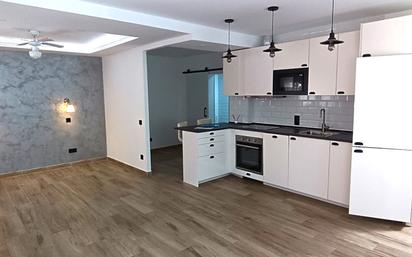 Kitchen of Apartment to rent in  Madrid Capital  with Heating, Furnished and Oven