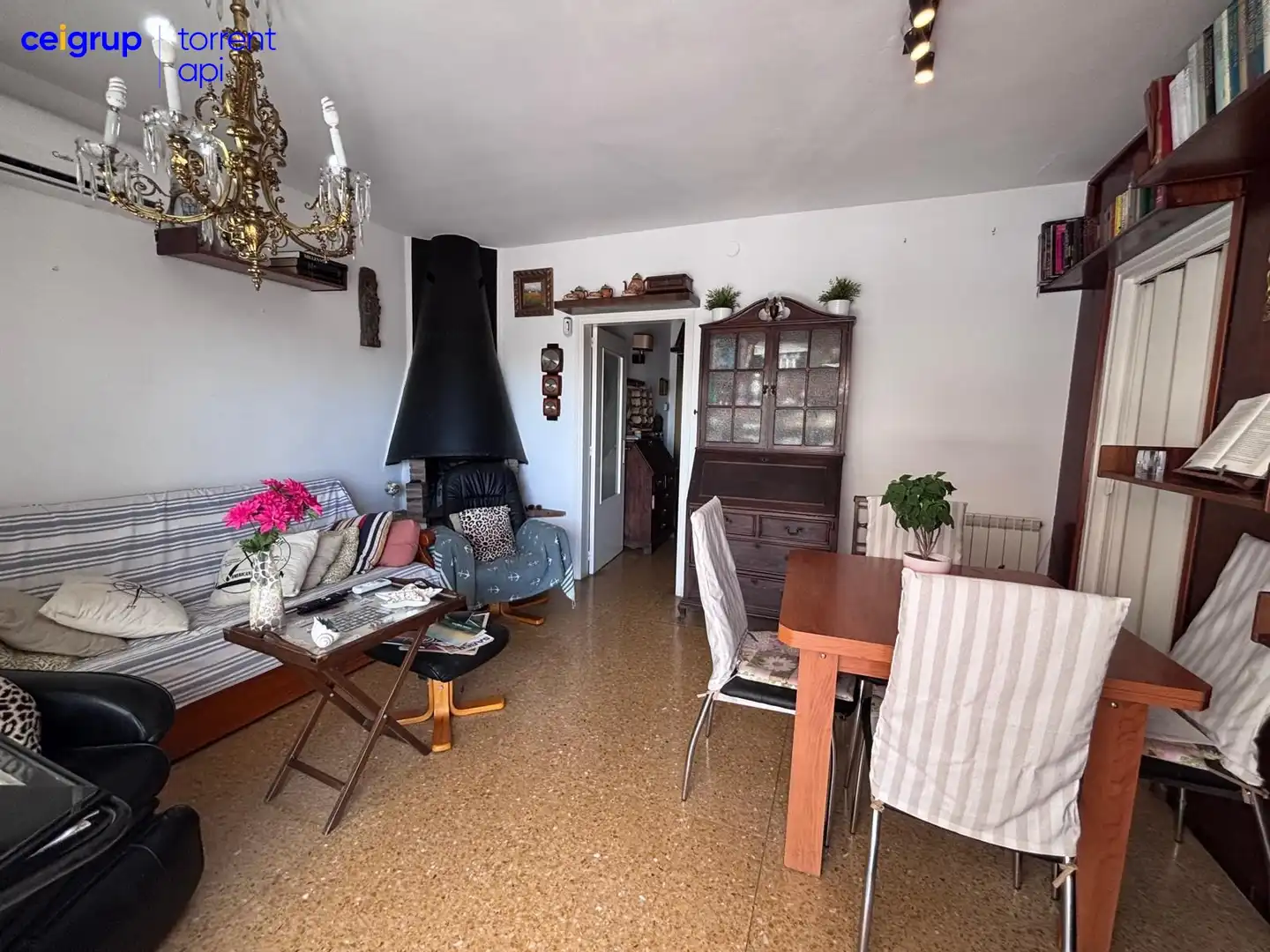Dining room of Ground floor for sale in L'Escala  with Air Conditioner and Terrace