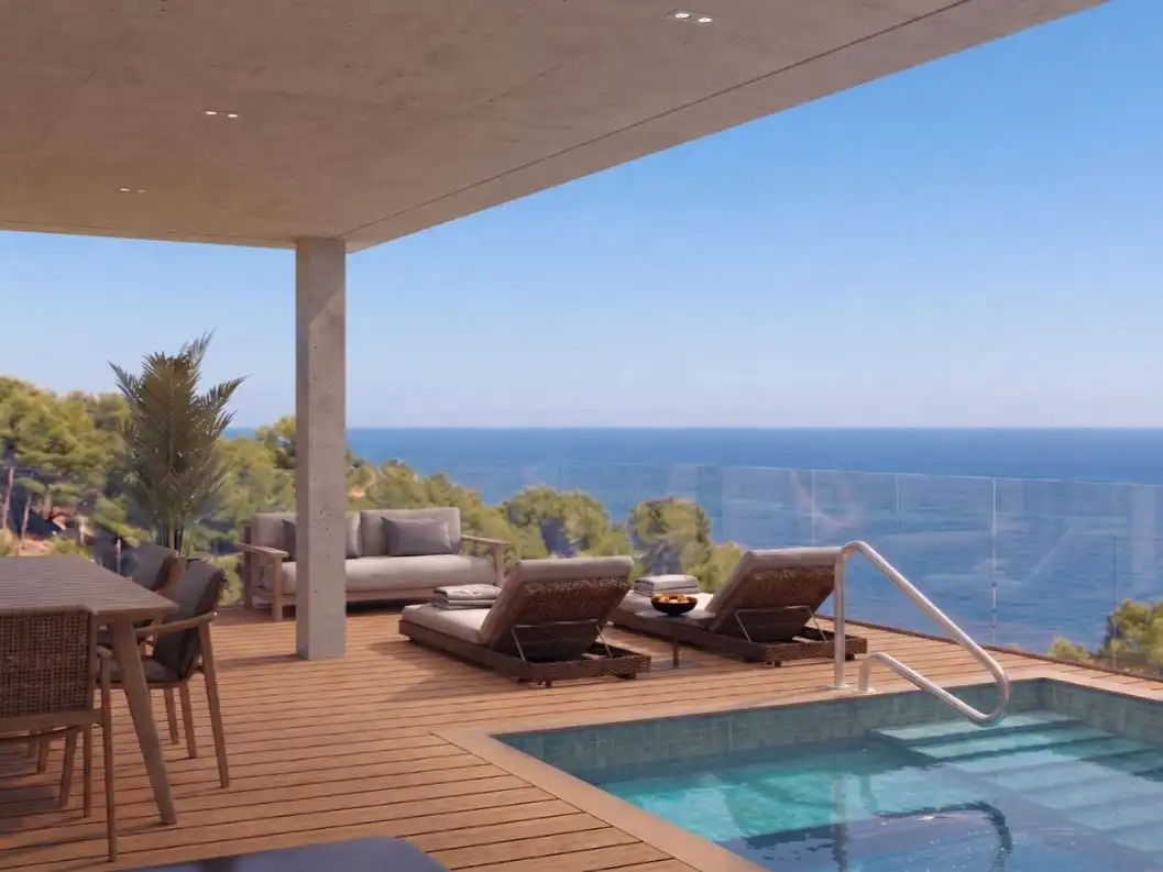 Terraza de Residencial en venta en Altea