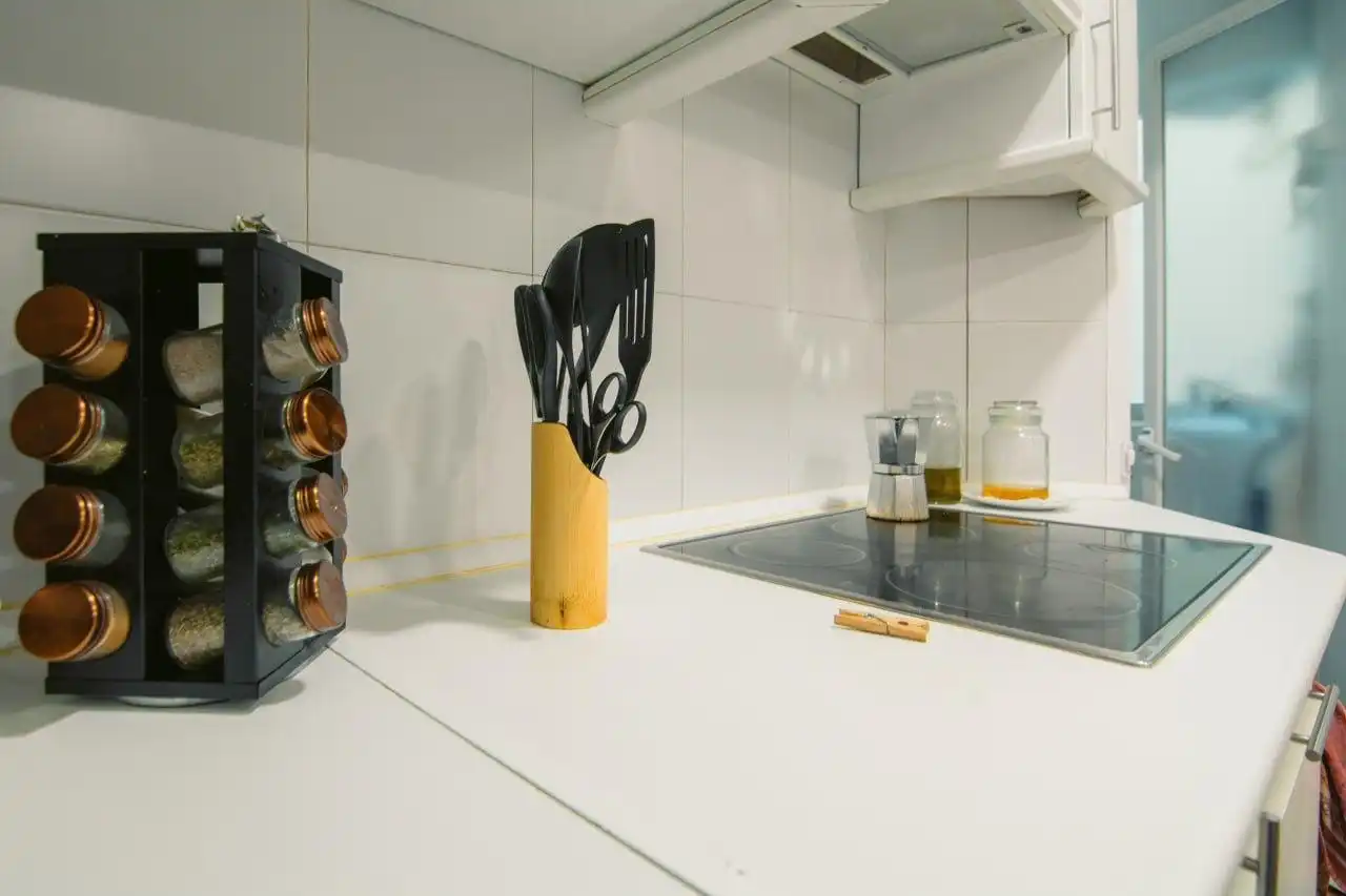 Kitchen of Flat for rent in Madrid