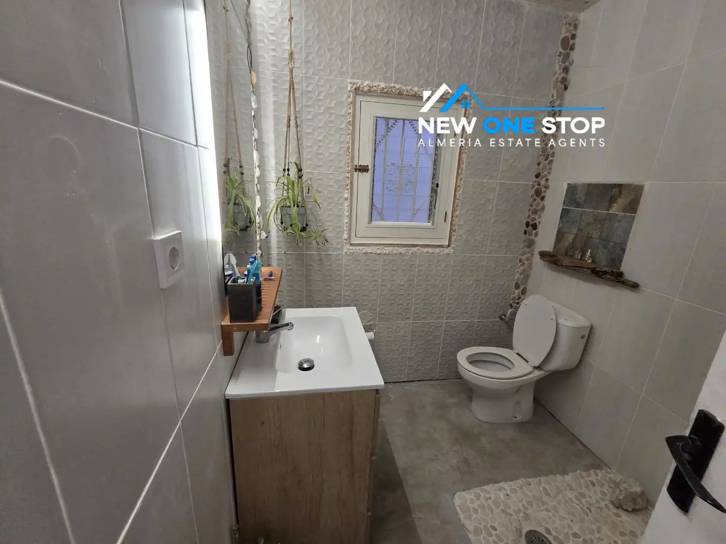 Baño de Casa adosada en venta en Mojácar Pueblo