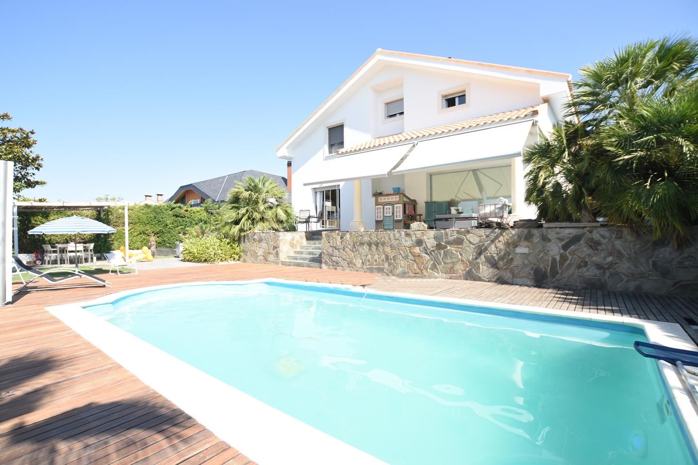 Swimming pool of House or chalet for sale in Campo Real  with Heating, Private garden and Terrace
