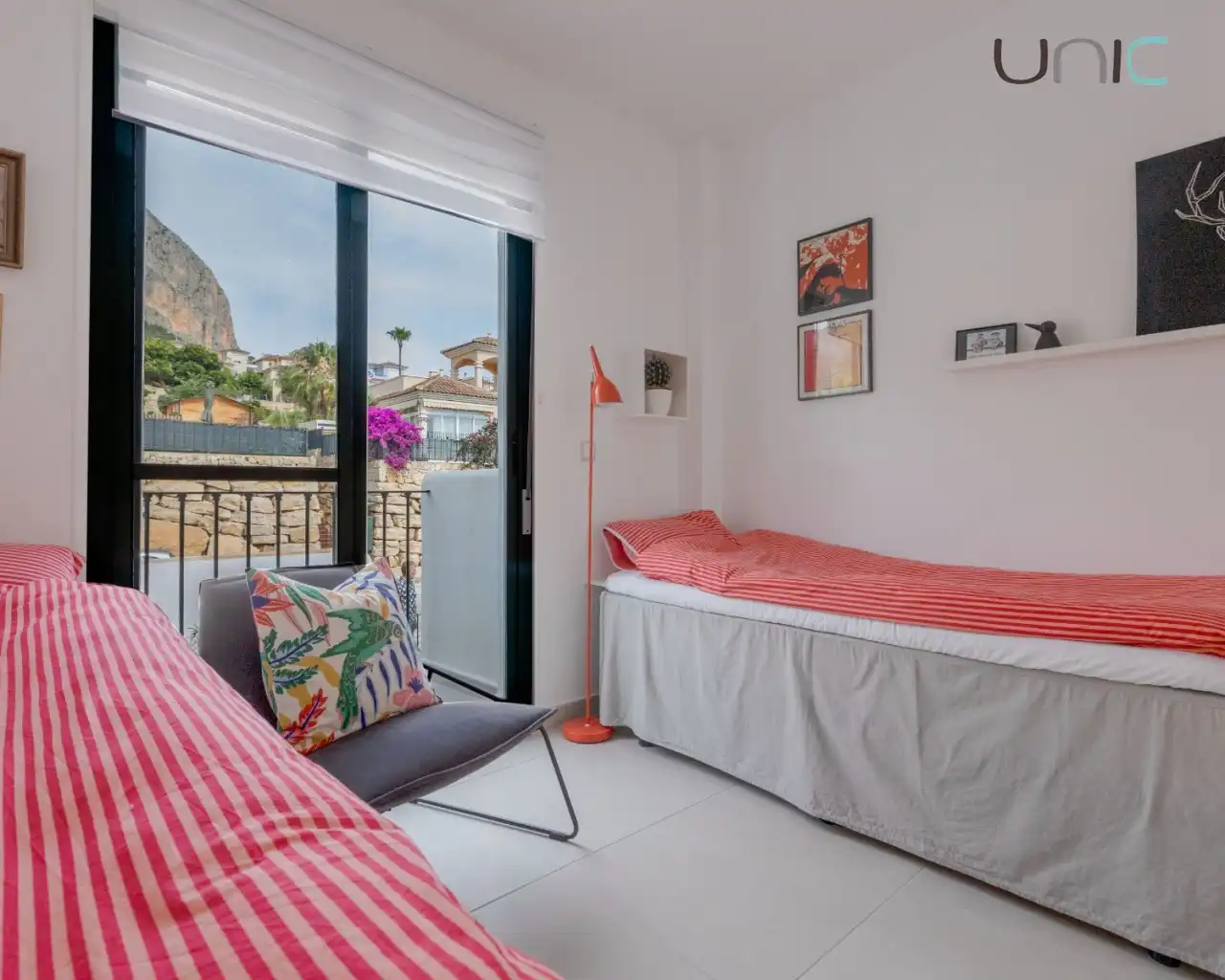 Dormitori de Apartament en venda en Polop amb Aire condicionat, Calefacció i Jardí privat