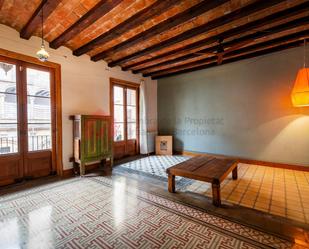 Living room of Flat to rent in  Barcelona Capital  with Heating, Terrace and Storage room
