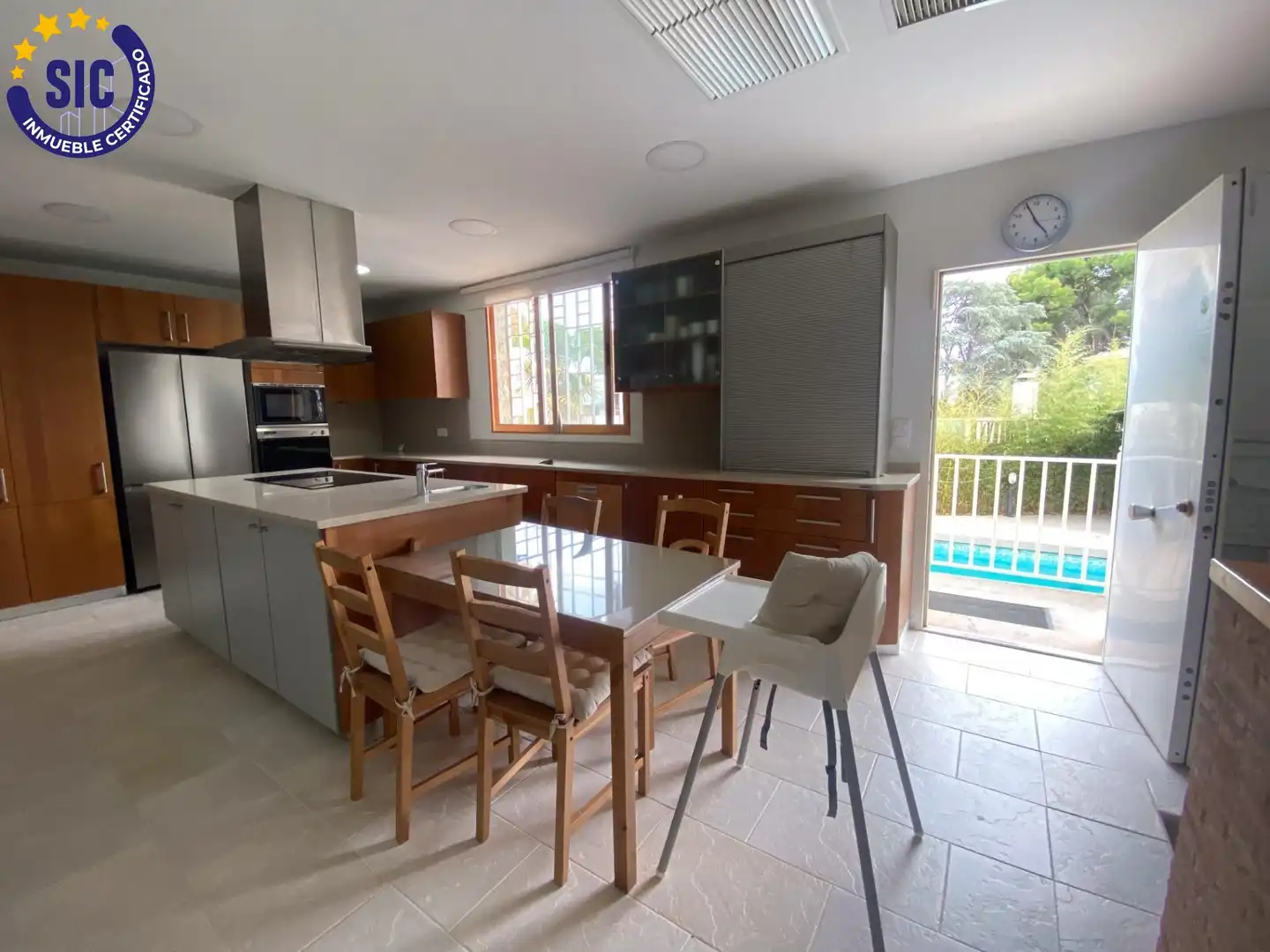 Cocina de Casa o chalet en venta en Torrent con Aire acondicionado, Calefacción y Jardín privado