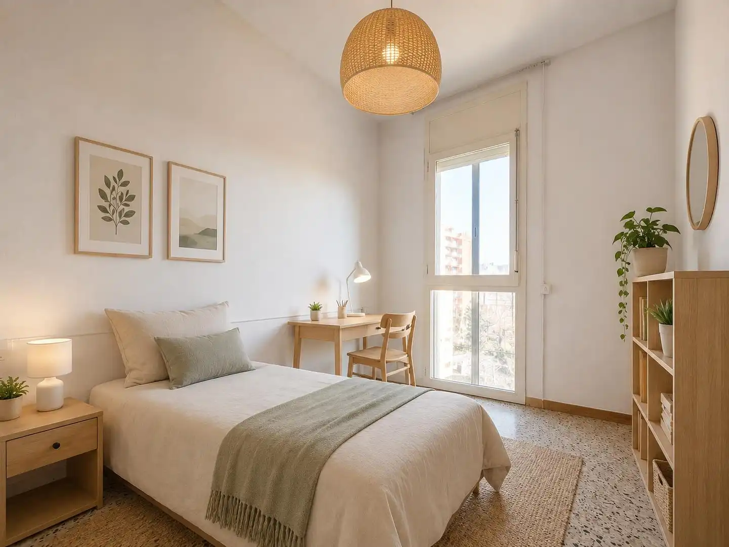 Habitación de Piso en venta en Sabadell con Aire acondicionado, Calefacción y Balcón