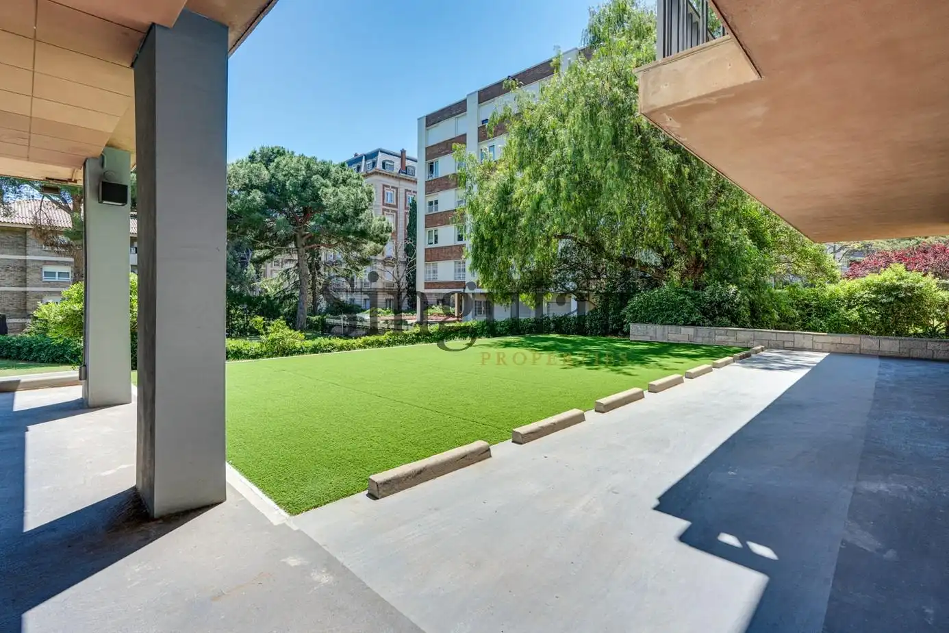 Terraza de Piso de alquiler en Barcelona con Calefacción, Jardín privado y Terraza