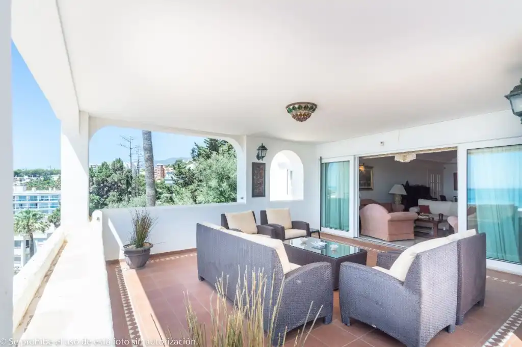 Terrassa de Dúplex en venda en Torremolinos amb Aire condicionat, Terrassa i Moblat