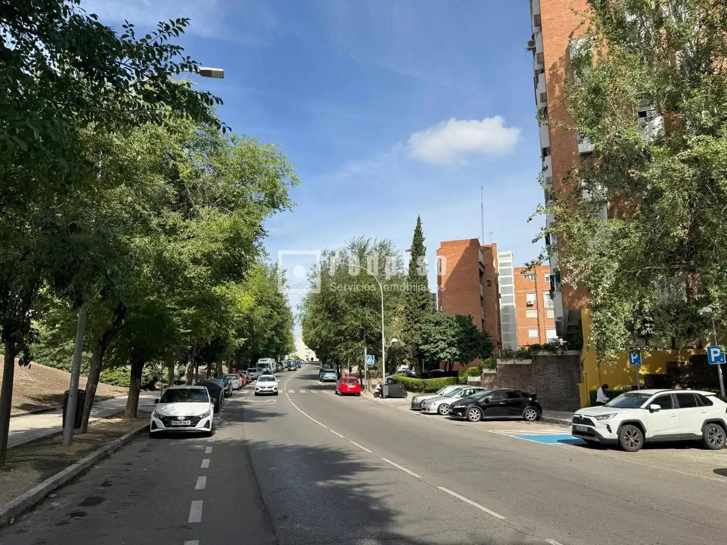 Vista exterior de Piso en venta en Madrid con Aire acondicionado, Calefacción y Jardín privado
