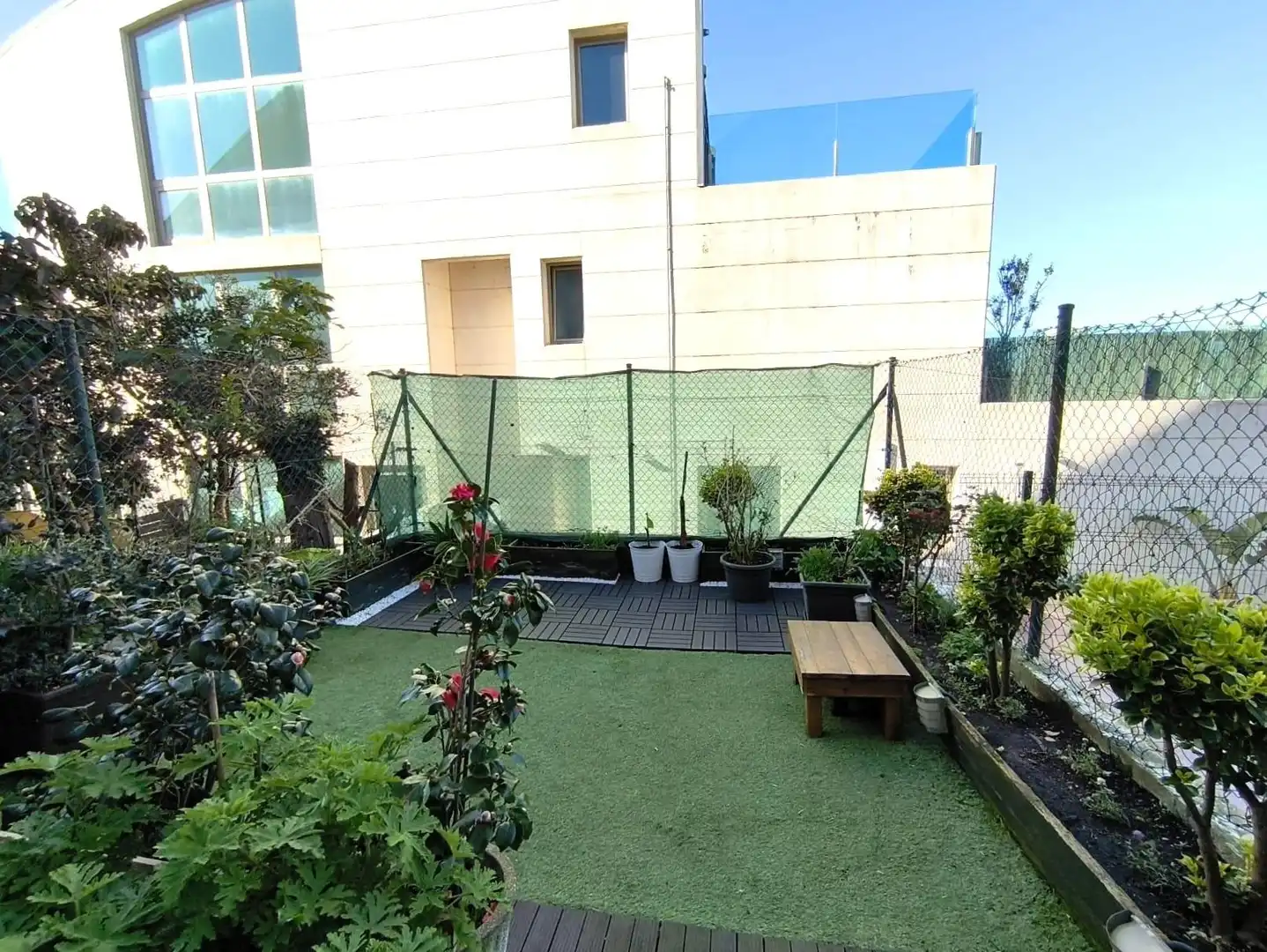 Terrasse von Erdgeschoss zum Verkauf in Miengo mit Heizung, Privatgarten und Terrasse