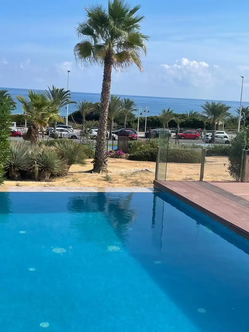 Schwimmbecken von Haus oder Chalet zur Miete in Elche / Elx mit Klimaanlage, Heizung und Privatgarten