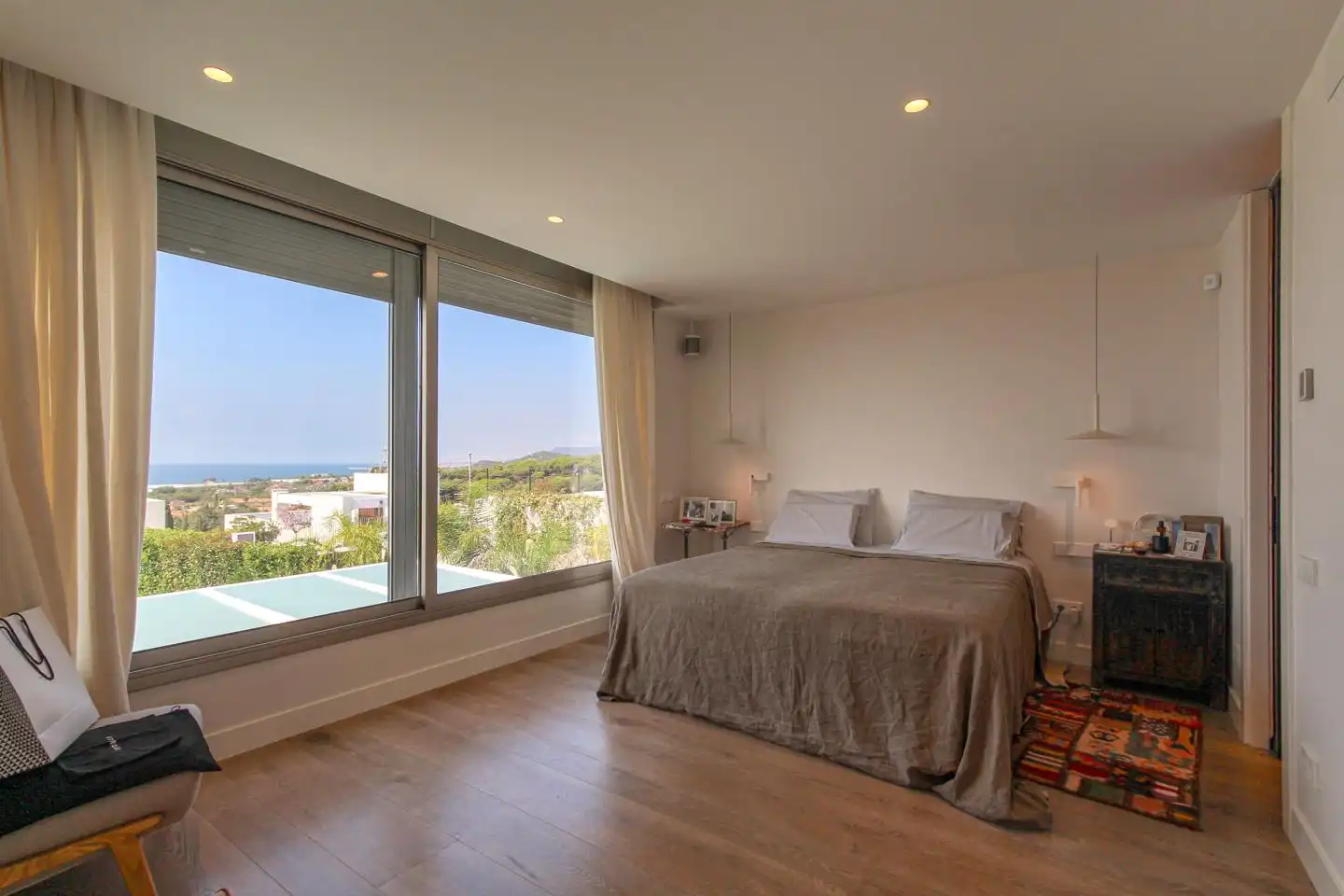 Dormitori de Casa o xalet en venda en Sant Vicenç de Montalt amb Aire condicionat, Jardí privat i Terrassa