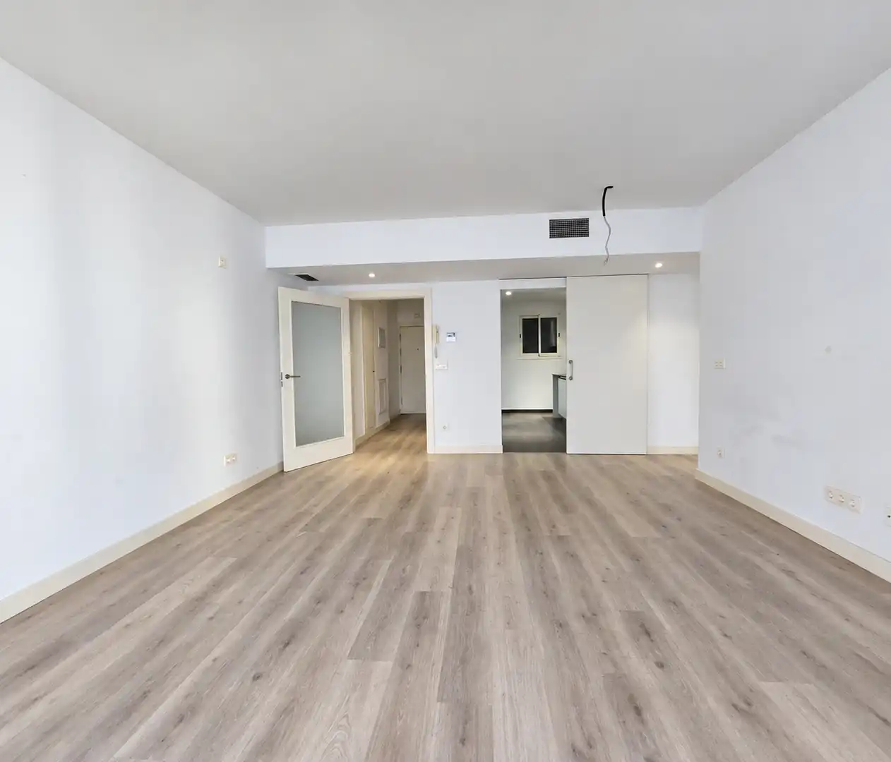 Sala d'estar de Pis en venda en Sarrià - Sant Gervasi