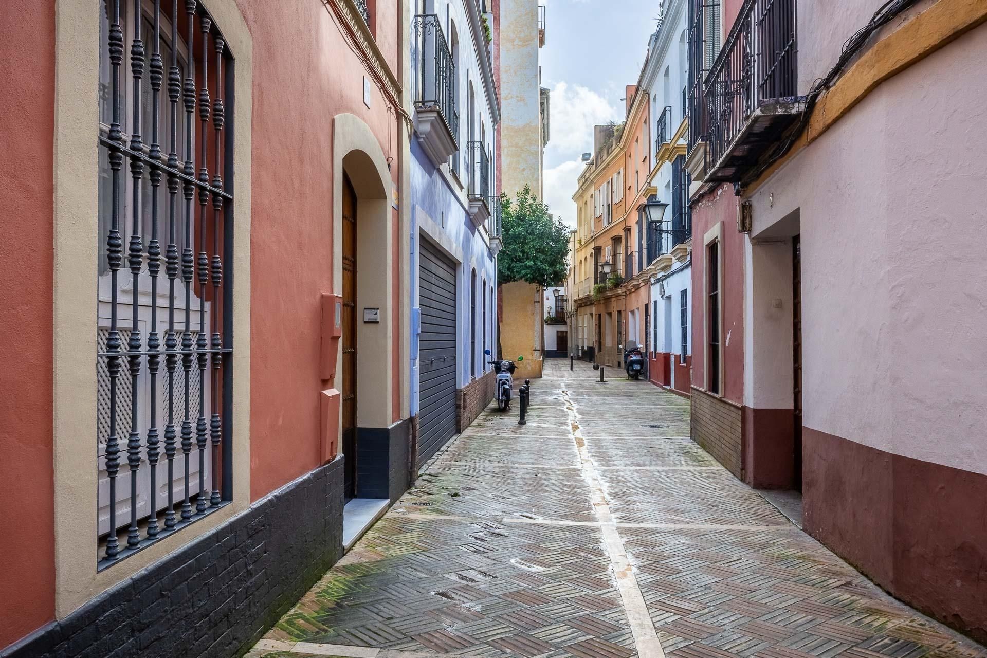 Vista exterior de Casa o chalet en venta en  Sevilla Capital con Aire acondicionado y Amueblado