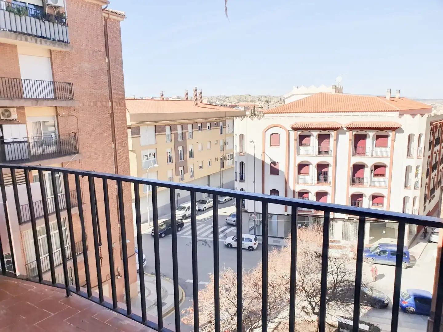 Vista exterior de Piso en venta en Guadix con Terraza, Amueblado y Balcón
