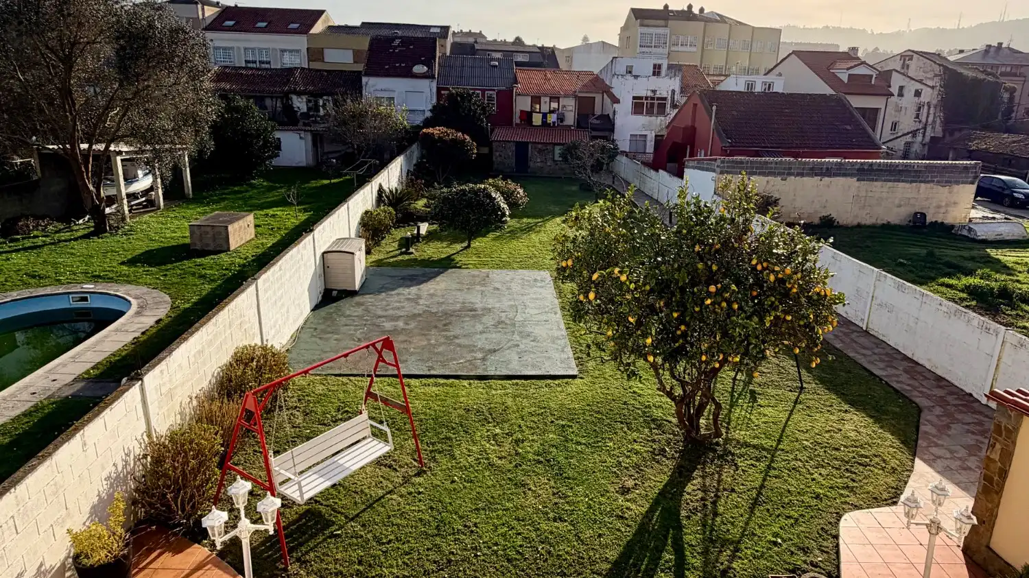 Jardí de Casa o xalet en venda en Mugardos amb Calefacció, Terrassa i Traster