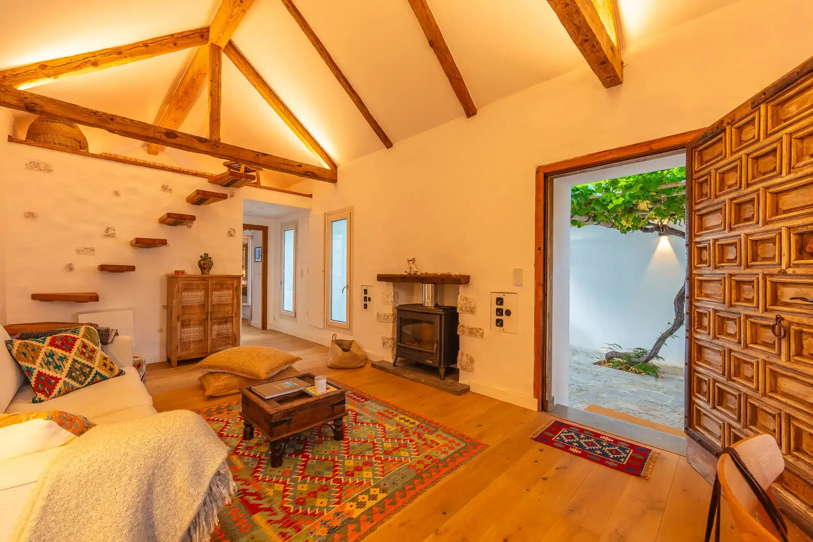 Sala de estar de Casa o chalet en venta en Tarifa con Aire acondicionado, Jardín privado y Terraza