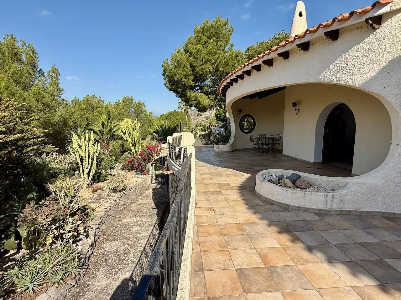 Terraza de Casa o chalet en venta en Altea con Aire acondicionado, Calefacción y Jardín privado