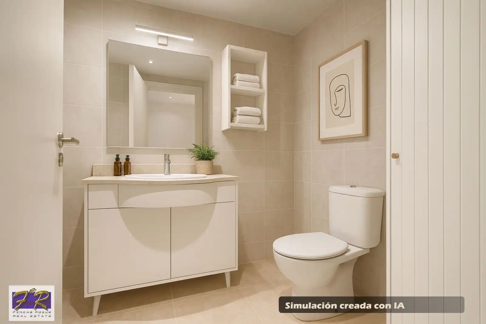 Bany de Pis en venda en Alcúdia amb Aire condicionat, Calefacció i Terrassa