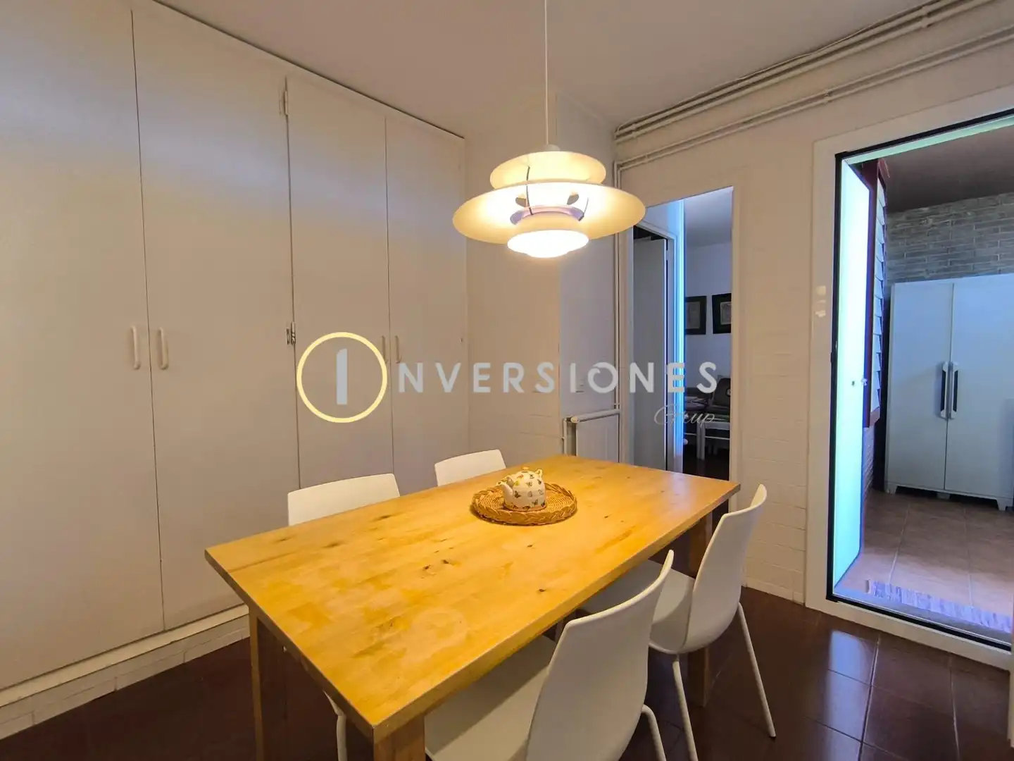 Dining room of Detached homes for rent in Barcelona  with Terrace and Community pool