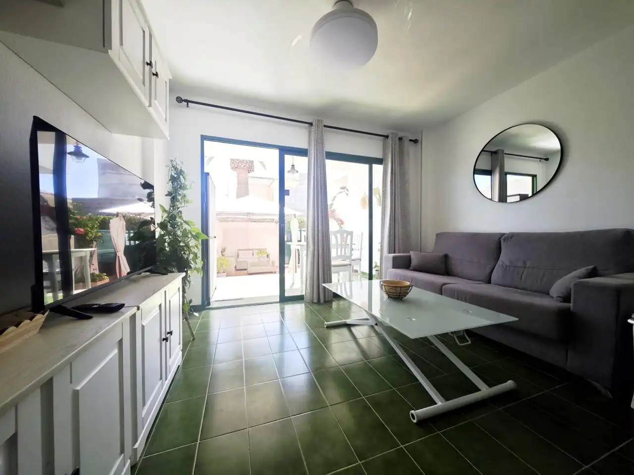 Sala d'estar de Apartament de lloguer en Sonnenland