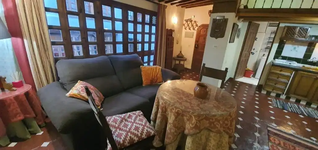 Living room of Flat for rent in Granada  with Furnished