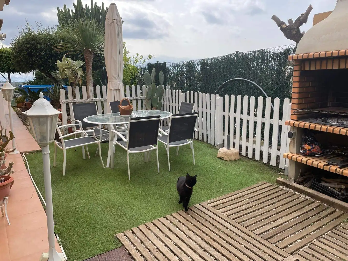 Terraza de Casa o chalet en venta en Polop con Jardín privado y Piscina comunitaria