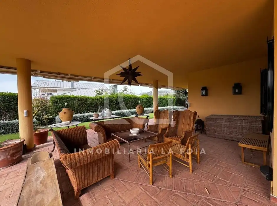 Terraza de Casa o chalet en venta en Ibi con Aire acondicionado, Calefacción y Jardín privado