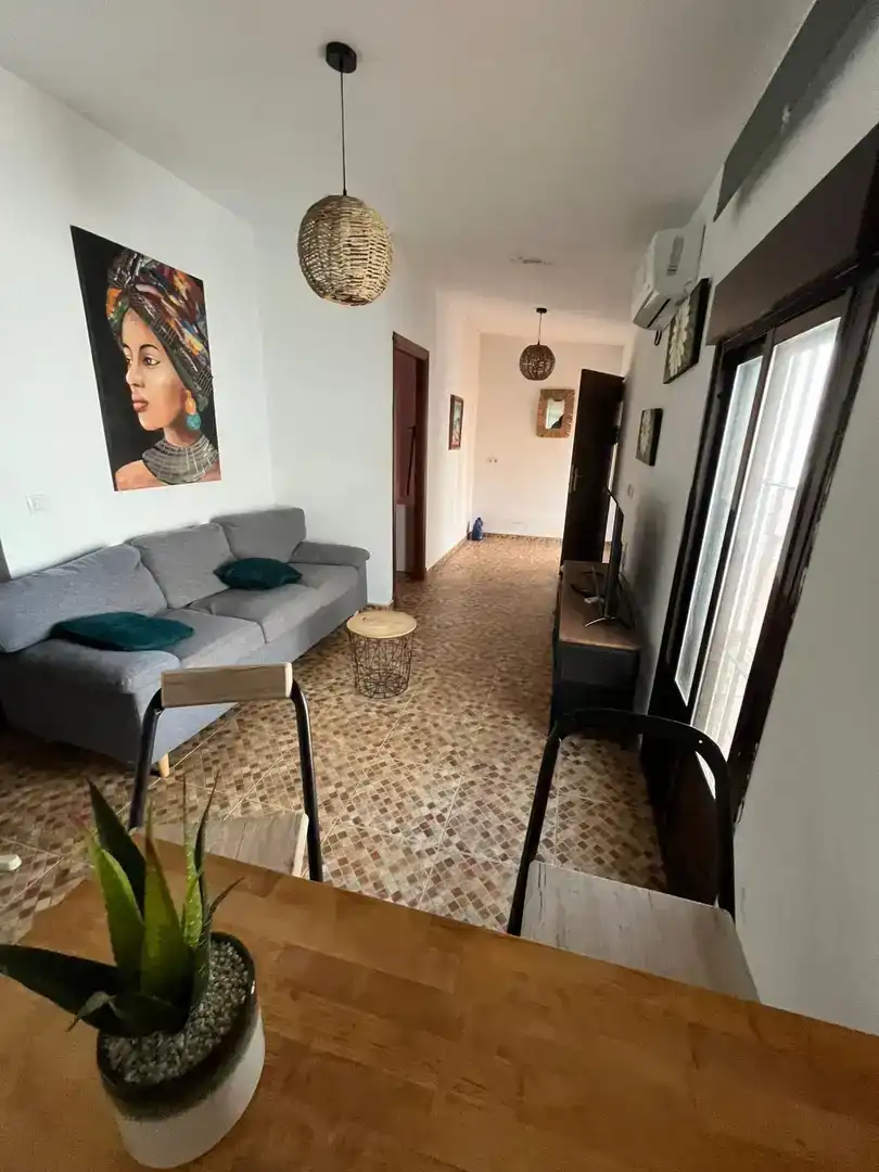 Wohnzimmer von Wohnungen zur Miete in Sanlúcar de Barrameda mit Klimaanlage und Möbliert