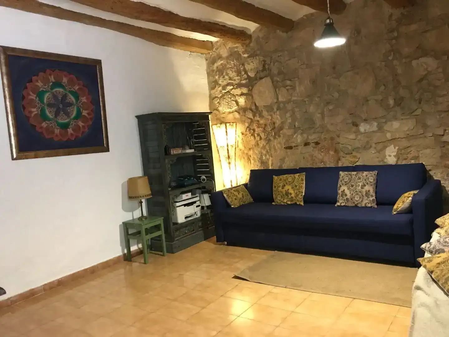 Sala d'estar de Casa adosada en venda en Vallirana