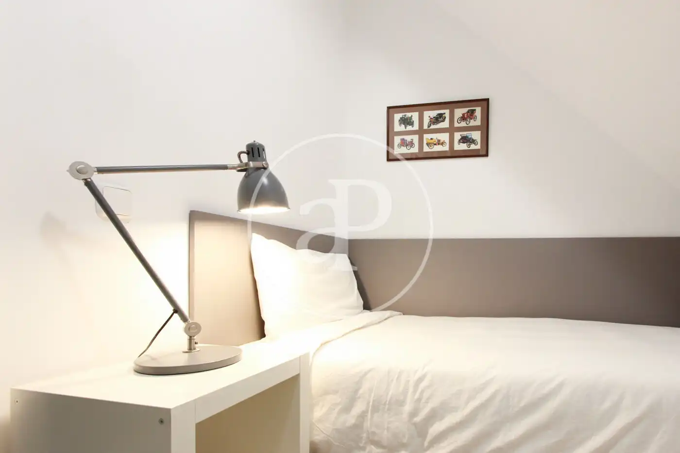 Schlafzimmer von Wohnung zum Verkauf in  Palma de Mallorca mit Klimaanlage, Heizung und Privatgarten