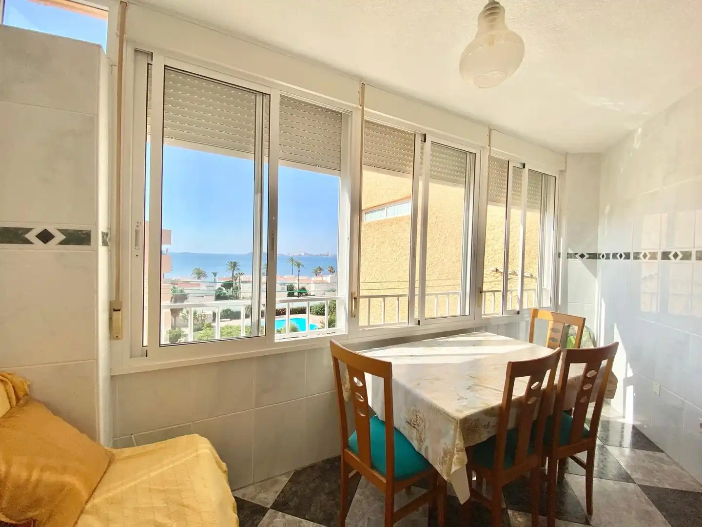 Habitación de Apartamento de alquiler en Cartagena con Aire acondicionado, Calefacción y Amueblado