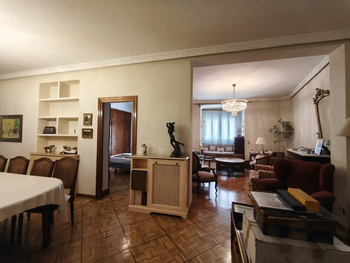 Sala de estar de Piso en venta en Madrid con Balcón y Alarma