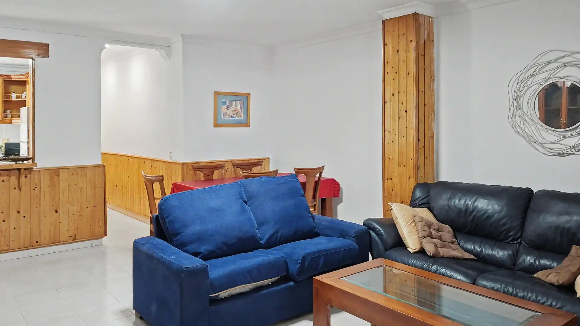 Living room of Flat for sale in Vilallonga / Villalonga  with Air Conditioner, Heating and Terrace