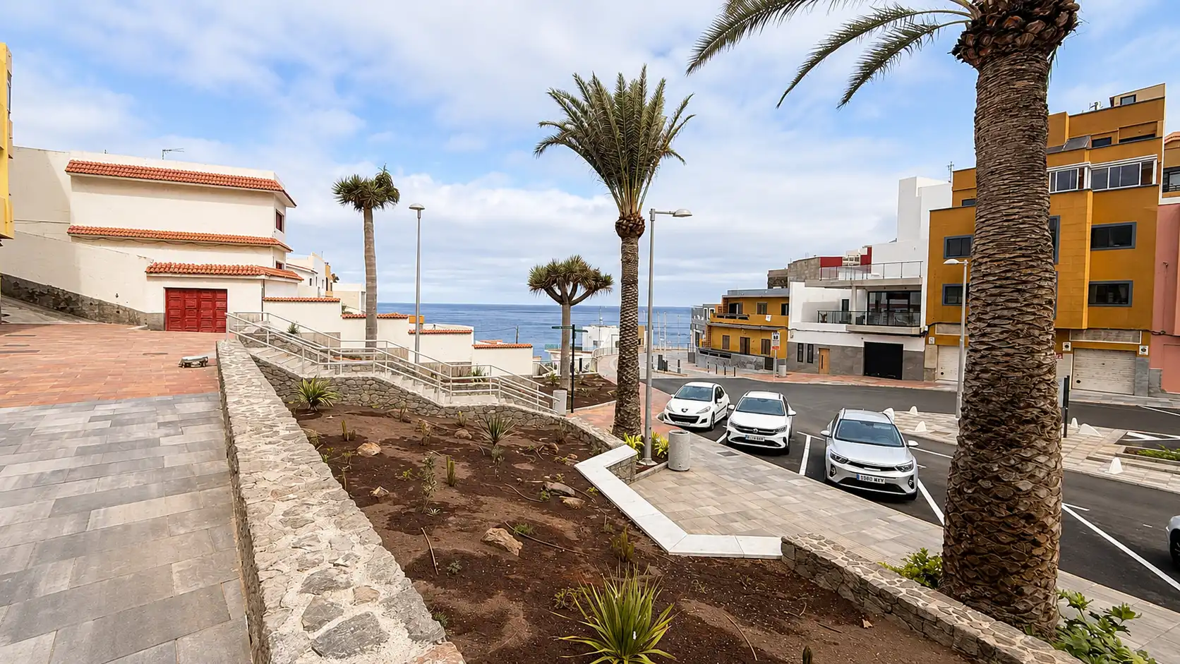 Vista exterior de Piso en venta en Gáldar