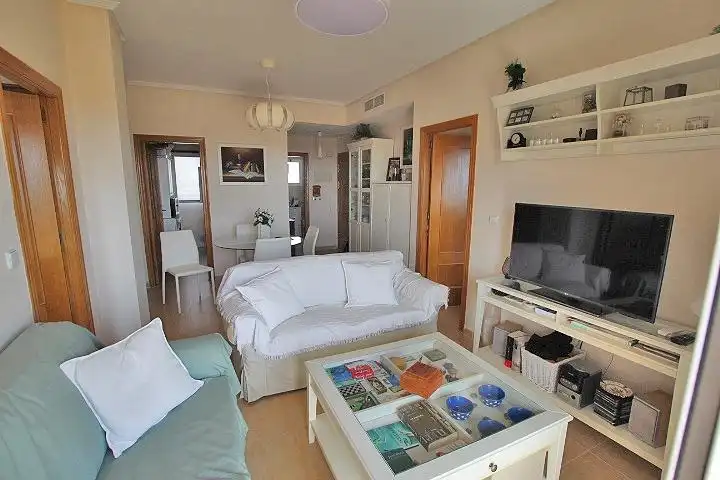 Sala de estar de Apartamento en venta en Guardamar del Segura con Aire acondicionado, Terraza y Trastero