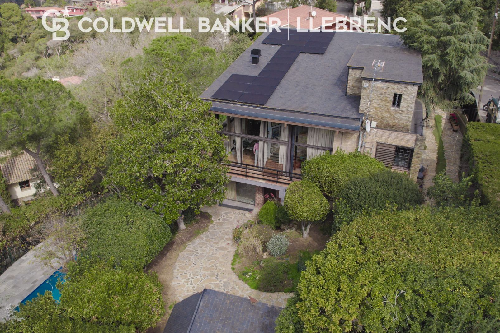 Vista exterior de Casa o xalet en venda en  Barcelona Capital amb Calefacció, Jardí privat i Parquet