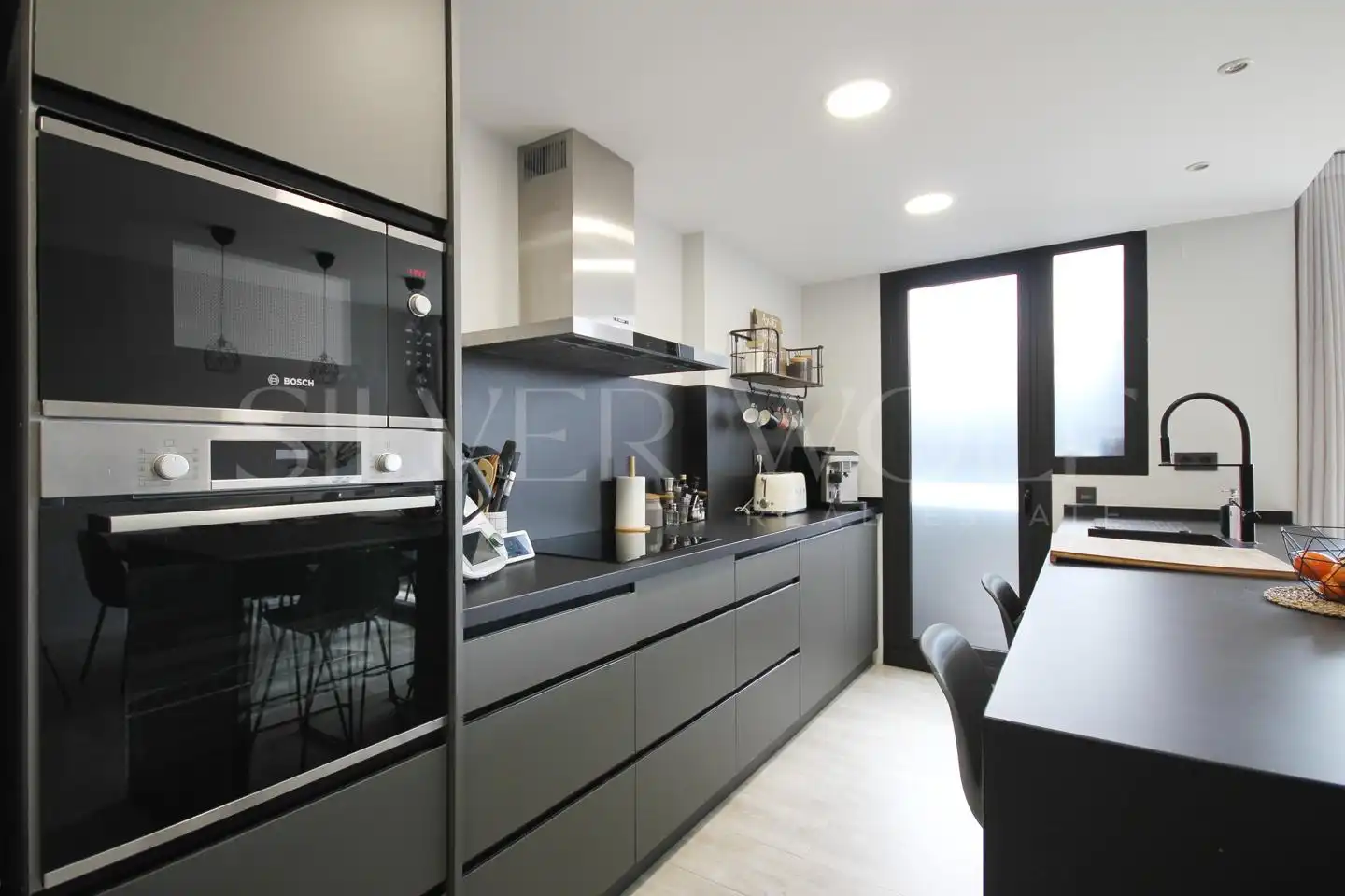 Kitchen of Flat for sale in Gavà  with Air Conditioner, Heating and Parquet flooring