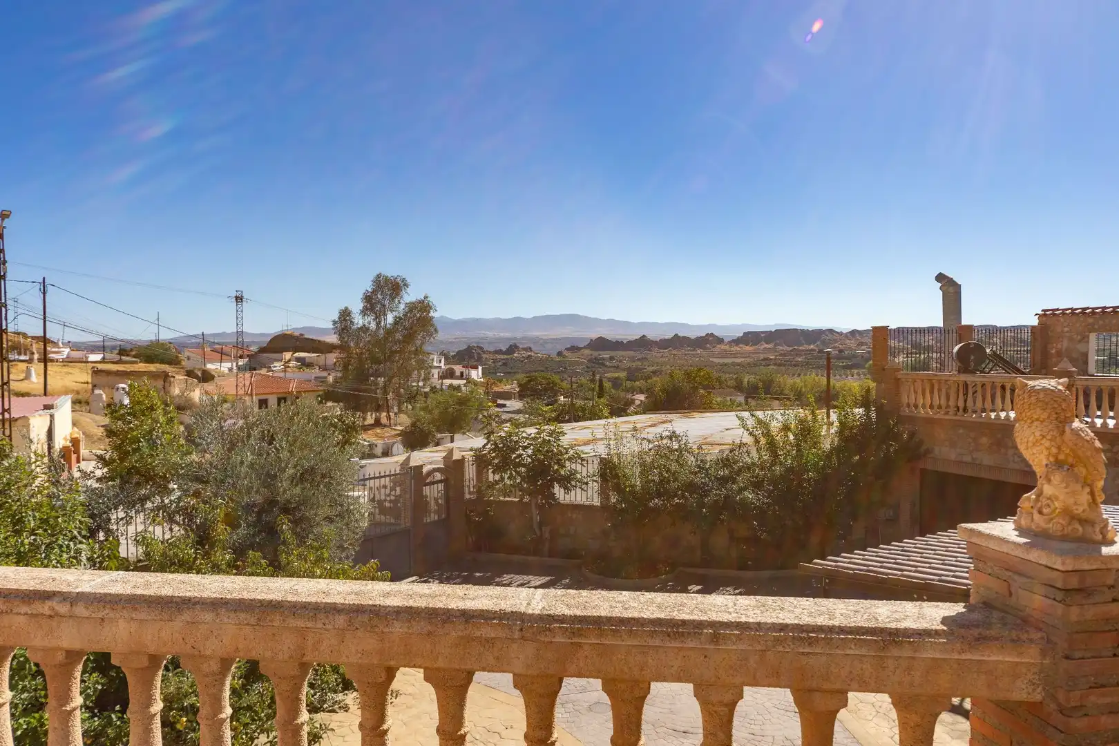 Exterior view of Country homes for sale in Guadix  with Terrace, Storage room and Furnished