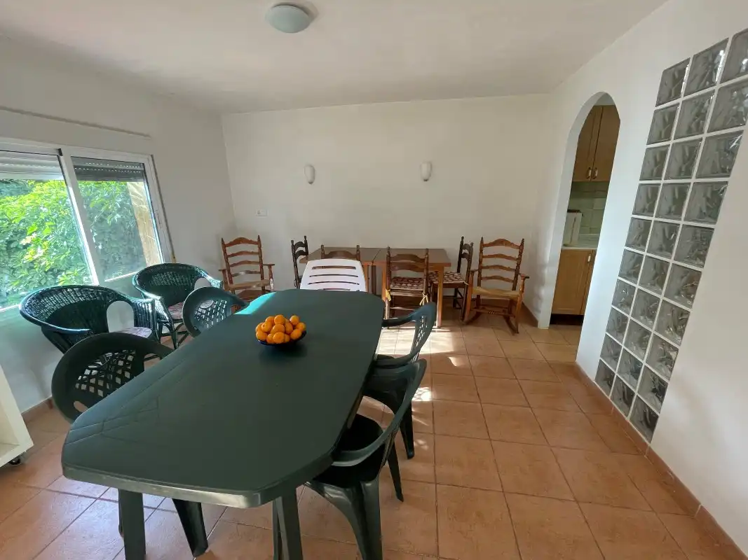 Comedor de Casa adosada en venta en Barx con Jardín privado y Amueblado