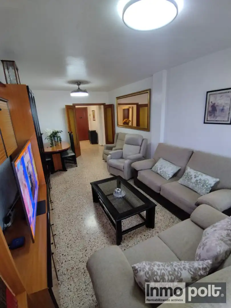 Sala de estar de Piso en venta en Torre-Pacheco con Horno y Balcón