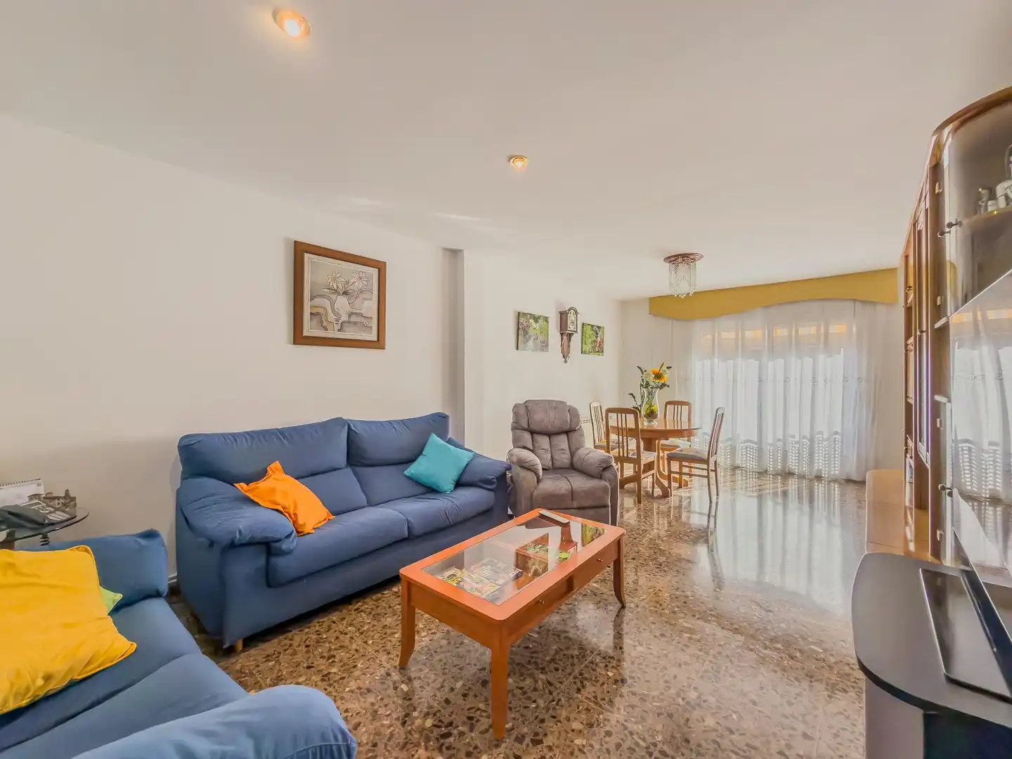 Living room of Houses for sale in Terrassa  with Heating, Terrace and Storage room