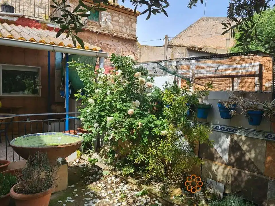 Jardín de Casa o chalet en venta en Alforque con Calefacción, Trastero y Amueblado