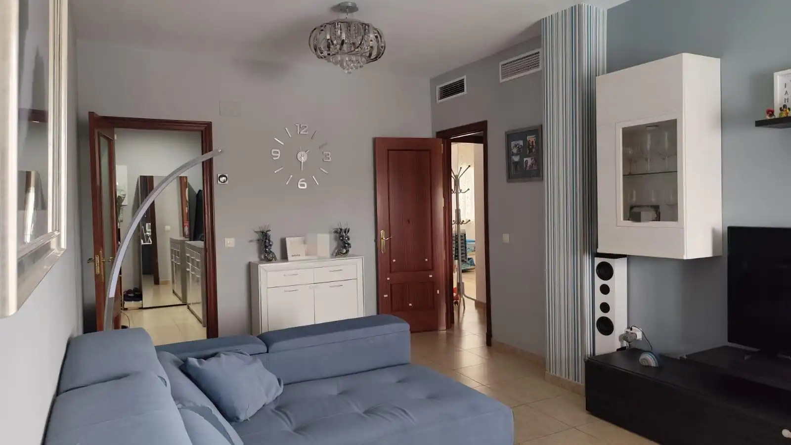 Living room of Flat for sale in Puerto Real  with Air Conditioner, Terrace and Storage room