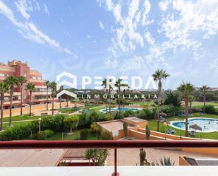 Exterior view of Apartment for sale in Roquetas de Mar  with Private garden, Terrace and Balcony